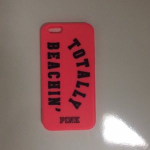 Pink phone case